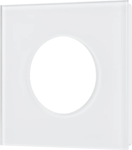 Изображение товара Рамка для выключателей и розеток Arlight FRM-GLARE-GC-1-WH / 043832