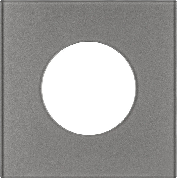 Изображение товара Рамка для выключателей и розеток Arlight FRM-GLARE-GC-1-GR / 043834