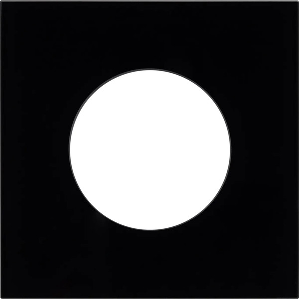 Изображение товара Рамка для выключателей и розеток Arlight FRM-GLARE-GC-1-BK / 043833