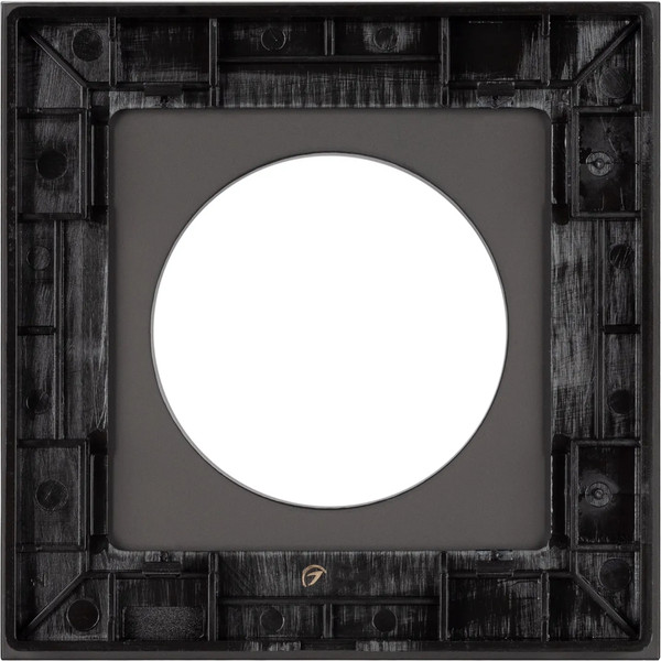 Изображение товара Рамка для выключателей и розеток Arlight FRM-GLARE-GC-1-BK / 043833