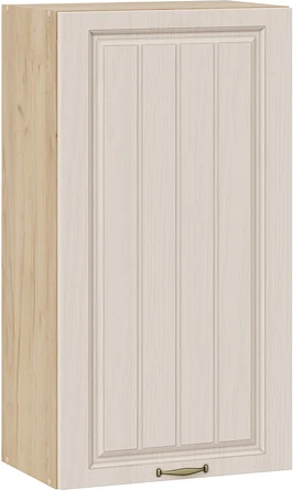 Изображение товара Шкаф навесной для кухни ТриЯ Лина 1ВВ5 с одной дверью (дуб крафт золотой/крем)