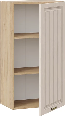 Изображение товара Шкаф навесной для кухни ТриЯ Лина 1ВВ5 с одной дверью (дуб крафт золотой/крем)