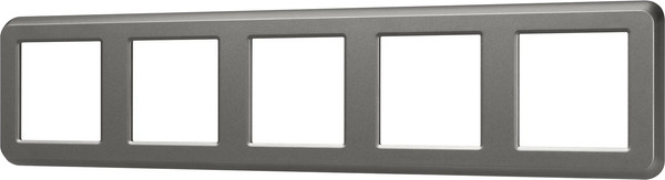 Изображение товара Рамка для выключателей и розеток Arlight FRM-VERSA-PL-5-GR / 045192