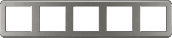 Изображение товара Рамка для выключателей и розеток Arlight FRM-VERSA-PL-5-GR / 045192