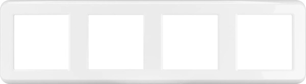 Изображение товара Рамка для выключателей и розеток Arlight FRM-VERSA-PL-4-WH / 045187
