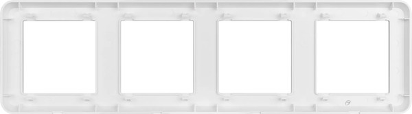 Изображение товара Рамка для выключателей и розеток Arlight FRM-VERSA-PL-4-WH / 045187