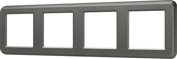 Изображение товара Рамка для выключателей и розеток Arlight FRM-VERSA-PL-4-GR / 045189
