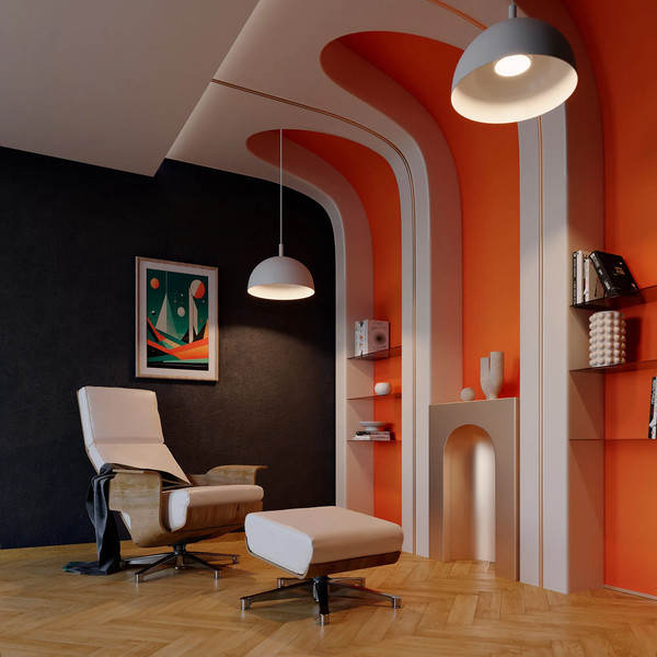 Изображение товара Потолочный светильник Arlight SP-ALUME-D500xH1500-20W MIX WH 120deg / 053810