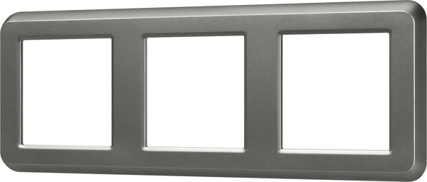 Изображение товара Рамка для выключателей и розеток Arlight FRM-VERSA-PL-3-GR / 043785