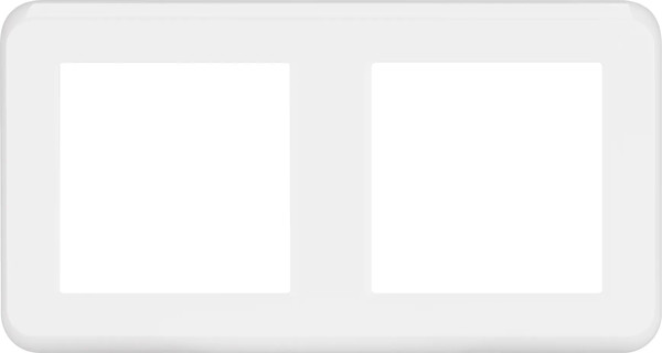 Изображение товара Рамка для выключателей и розеток Arlight FRM-VERSA-PL-2-WH / 043776