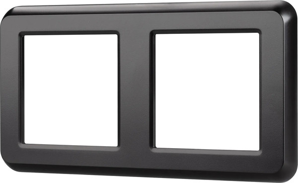 Изображение товара Рамка для выключателей и розеток Arlight FRM-VERSA-PL-2-BK / 043778