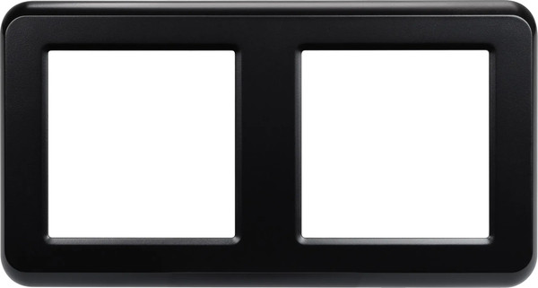 Изображение товара Рамка для выключателей и розеток Arlight FRM-VERSA-PL-2-BK / 043778