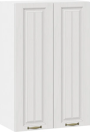 Изображение товара Шкаф навесной для кухни ТриЯ Лина 1ВВ6 с двумя дверями (белый/белый)