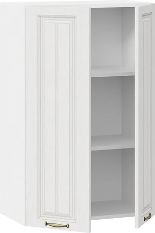 Изображение товара Шкаф навесной для кухни ТриЯ Лина 1ВВ6 с двумя дверями (белый/белый)