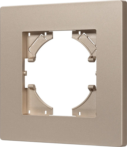 Изображение товара Рамка для выключателей и розеток Arlight FRM-PERIO-PL-1-GD / 049691