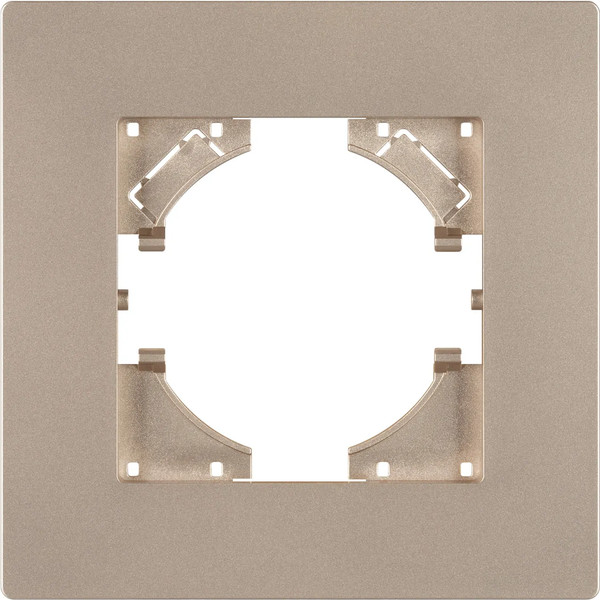 Изображение товара Рамка для выключателей и розеток Arlight FRM-PERIO-PL-1-GD / 049691
