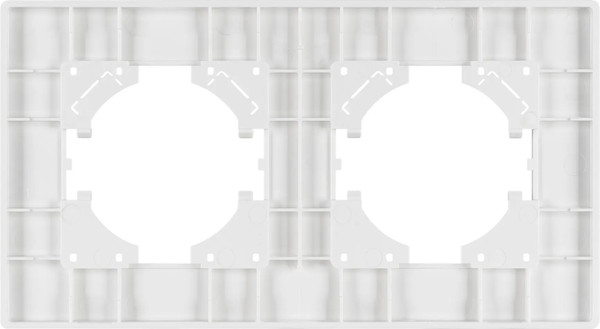 Изображение товара Рамка для выключателей и розеток Arlight FRM-PERIO-PL-2-GR / 049752