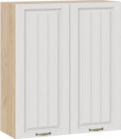 Изображение товара Шкаф навесной для кухни ТриЯ Лина 1ВВ8 с двумя дверями (дуб крафт золотой/белый)