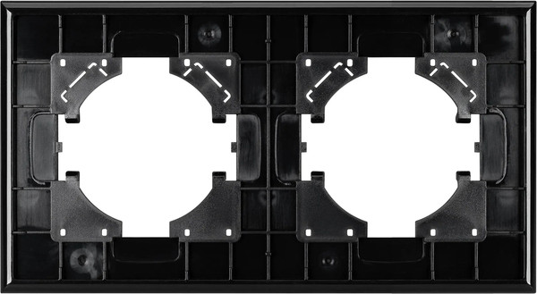 Изображение товара Рамка для выключателей и розеток Arlight FRM-XSILO-WD-2-SNL / 051273