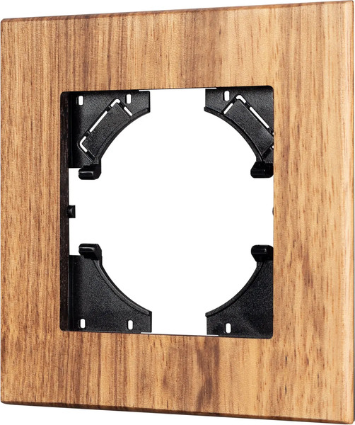 Изображение товара Рамка для выключателей и розеток Arlight FRM-XSILO-WD-1-SNL / 051271