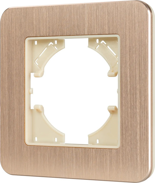 Изображение товара Рамка для выключателей и розеток Arlight FRM-AKIRY-AL-1-GD / 049683