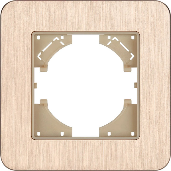 Изображение товара Рамка для выключателей и розеток Arlight FRM-AKIRY-AL-1-GD / 049683