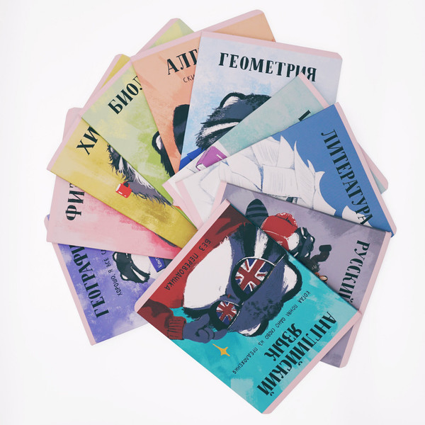 Изображение товара Тетрадь предметная Listoff Манул Манулыч. Геометрия / ТТК489318