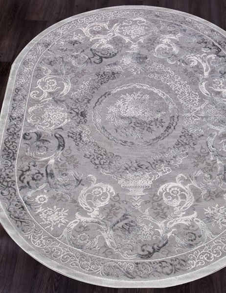 Изображение товара Ковер Karmen Hali Armina 03760A - GREY / GREY OVAL (1.6х2.3)