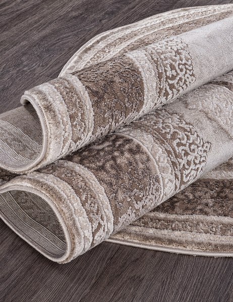 Изображение товара Ковер Karmen Hali Armina 04037A BROWN / BROWN OVAL (1.6x2.3)