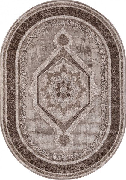 Изображение товара Ковер Karmen Hali Armina 04037A BROWN / BROWN OVAL (1.6x2.3)