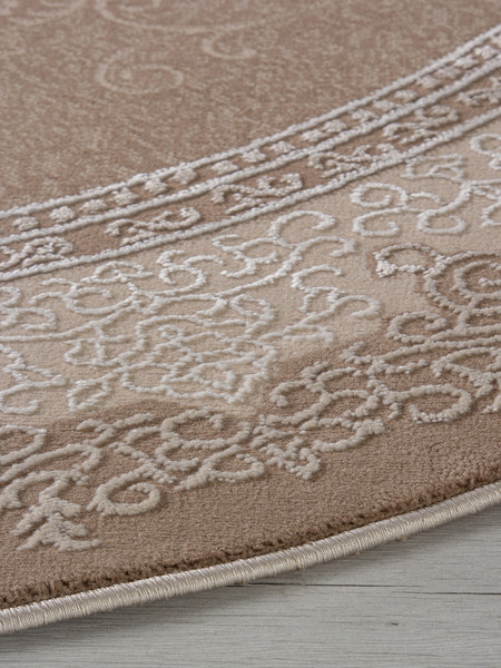 Изображение товара Ковер Karmen Hali Armina 04076A BROWN / BROWN OVAL (1.6x2.3)