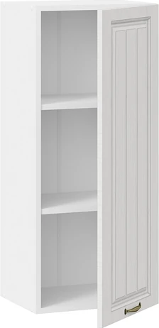 Изображение товара Шкаф навесной для кухни ТриЯ Лина 1ВВ4 с одной дверью (белый/белый)