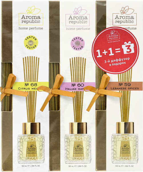 Изображение товара Ароматический набор Aroma Republic 93863 (3x50мл)