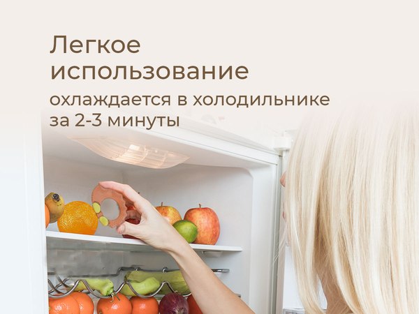 Изображение товара Набор прорезывателей для зубов ROXY-KIDS Лесные жители / RCT-238 (с охлаждающим эффектом)