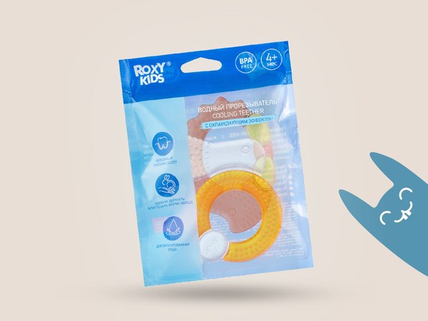 Изображение товара Набор прорезывателей для зубов ROXY-KIDS Лесные жители / RCT-238 (с охлаждающим эффектом)