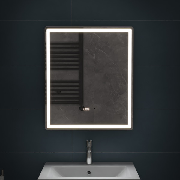 Изображение товара Зеркало Vigo Geometry Luxe 600 (бесконтактное)