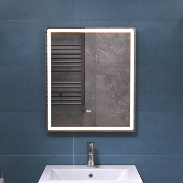 Изображение товара Зеркало Vigo Geometry Luxe 600 (бесконтактное)