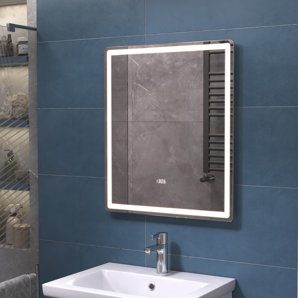 Изображение товара Зеркало Vigo Geometry Luxe 600 (бесконтактное)