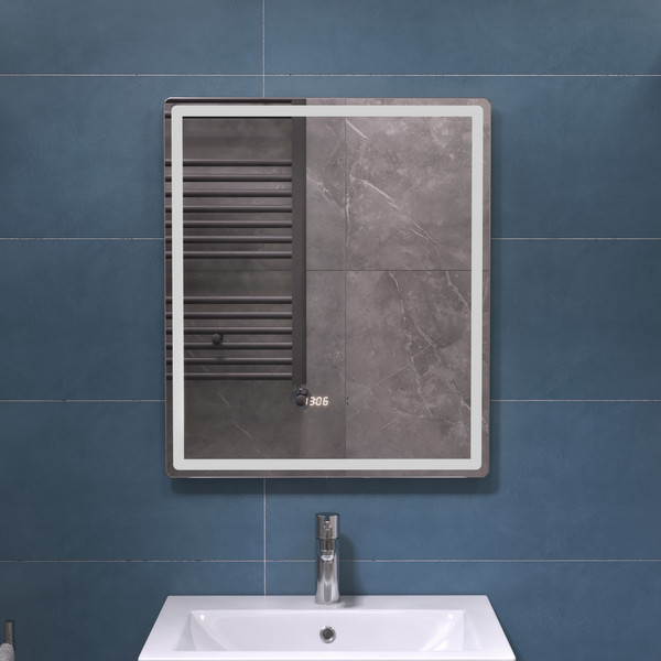 Изображение товара Зеркало Vigo Geometry Luxe 600 (бесконтактное)