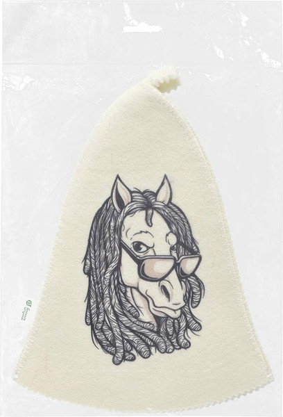 Изображение товара Шапка для бани Банные Штучки Конь Марли / 41499