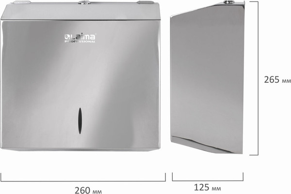 Изображение товара Диспенсер Laima Professional Inox 605697