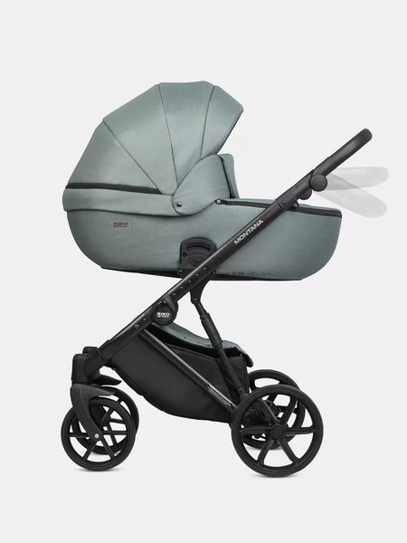 Изображение товара Детская универсальная коляска Riko Montana 3в1 (51, зеленый)