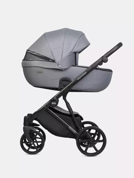 Изображение товара Детская универсальная коляска Riko Montana 3в1 (52, серый)