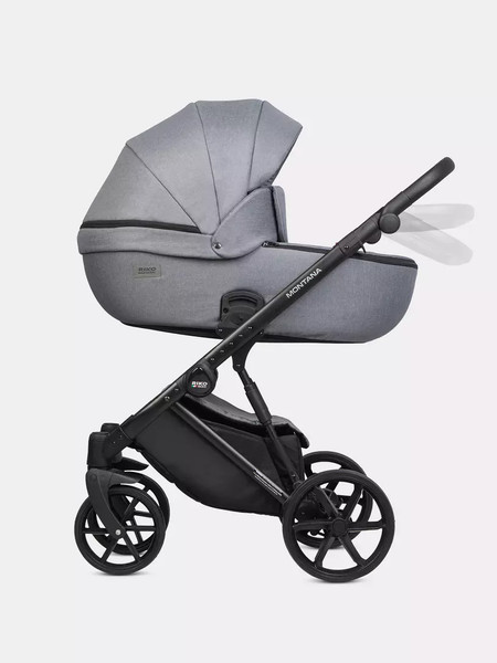 Изображение товара Детская универсальная коляска Riko Montana 3в1 (52, серый)