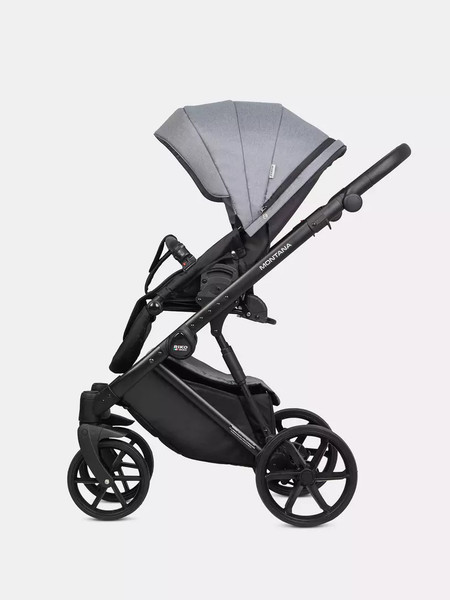 Изображение товара Детская универсальная коляска Riko Montana 3в1 (52, серый)
