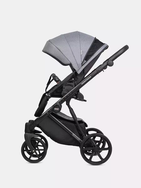 Изображение товара Детская универсальная коляска Riko Montana 3в1 (52, серый)