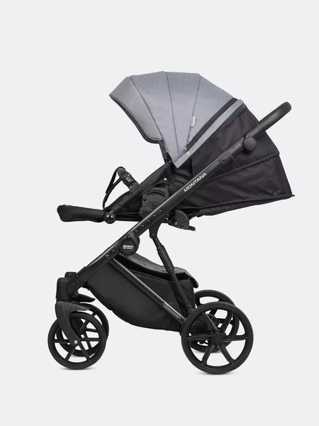 Изображение товара Детская универсальная коляска Riko Montana 3в1 (52, серый)