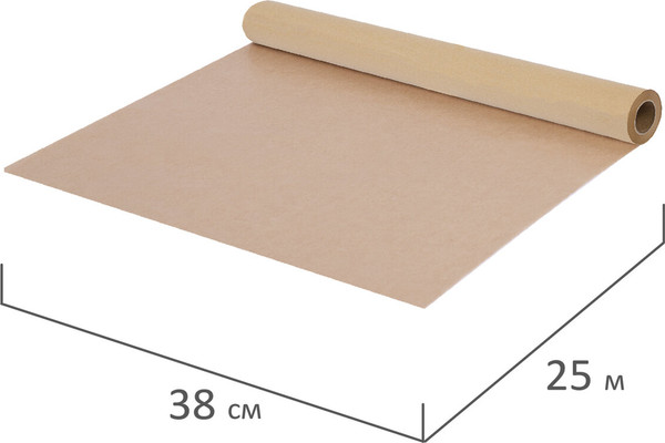 Изображение товара Бумага для выпечки Laima Силиконизированная / 609583 (коричневый)