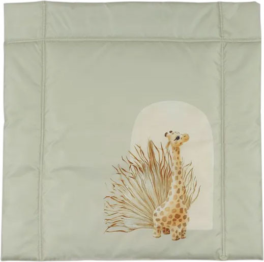 Изображение товара Пеленальный матрас Rant Giraffe 70х70 с сумкой (Latte)