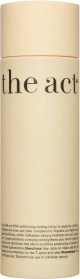 Изображение товара Тоник для лица The Act Кислотный отшелушивающий AHA & PHA (200мл)